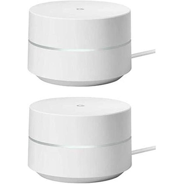 Google Nest 2 Pack Wi-Fi Router With Power Cords - Tanga