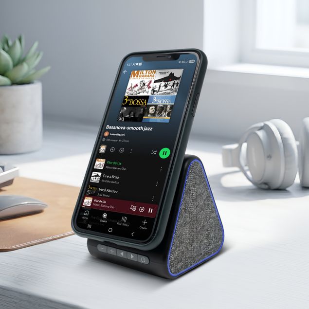 FlowCharge Wireless Speaker & Wireless Charger - Tanga