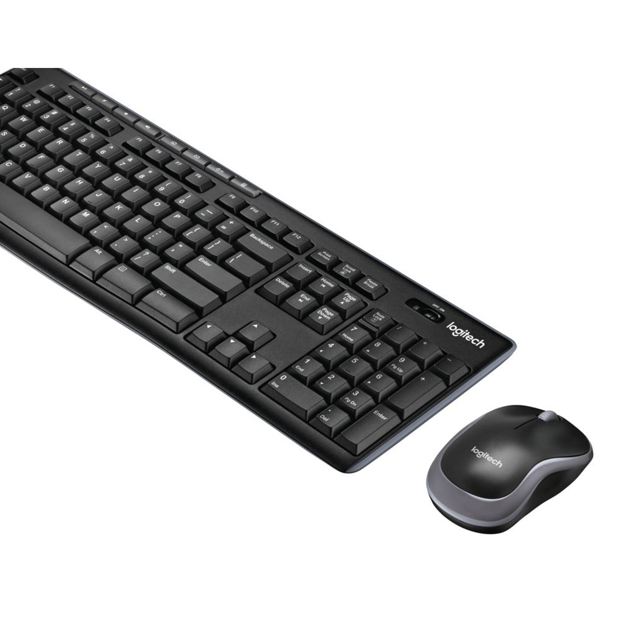 Logitech MK270 Compact Wireless Ergonomic Keyboard and Mouse Combo ...