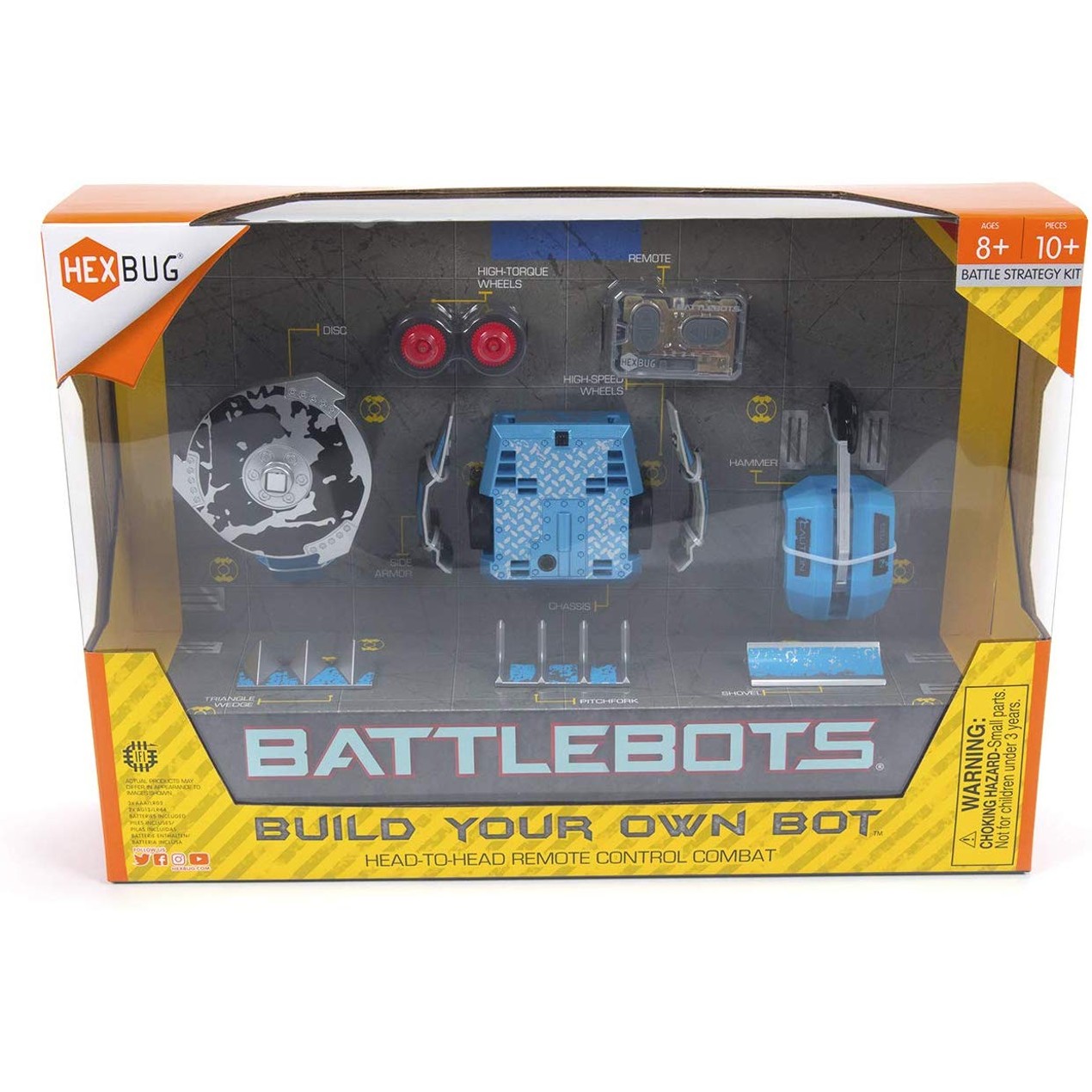 Hexbug Battlebots Build Your Own Bot, Remote Control Customizable ...