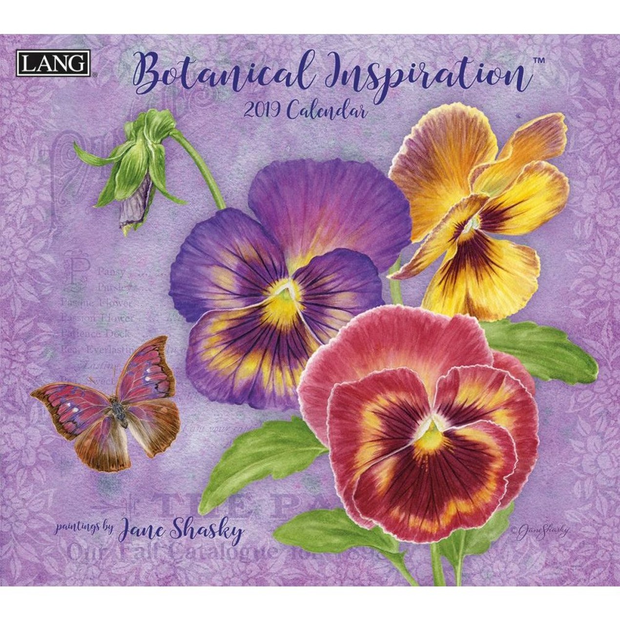 Advice From A Unicorn Calelang Botanical Inspiration Calendar 2025 2025 Wall Calendars Inspiration Images