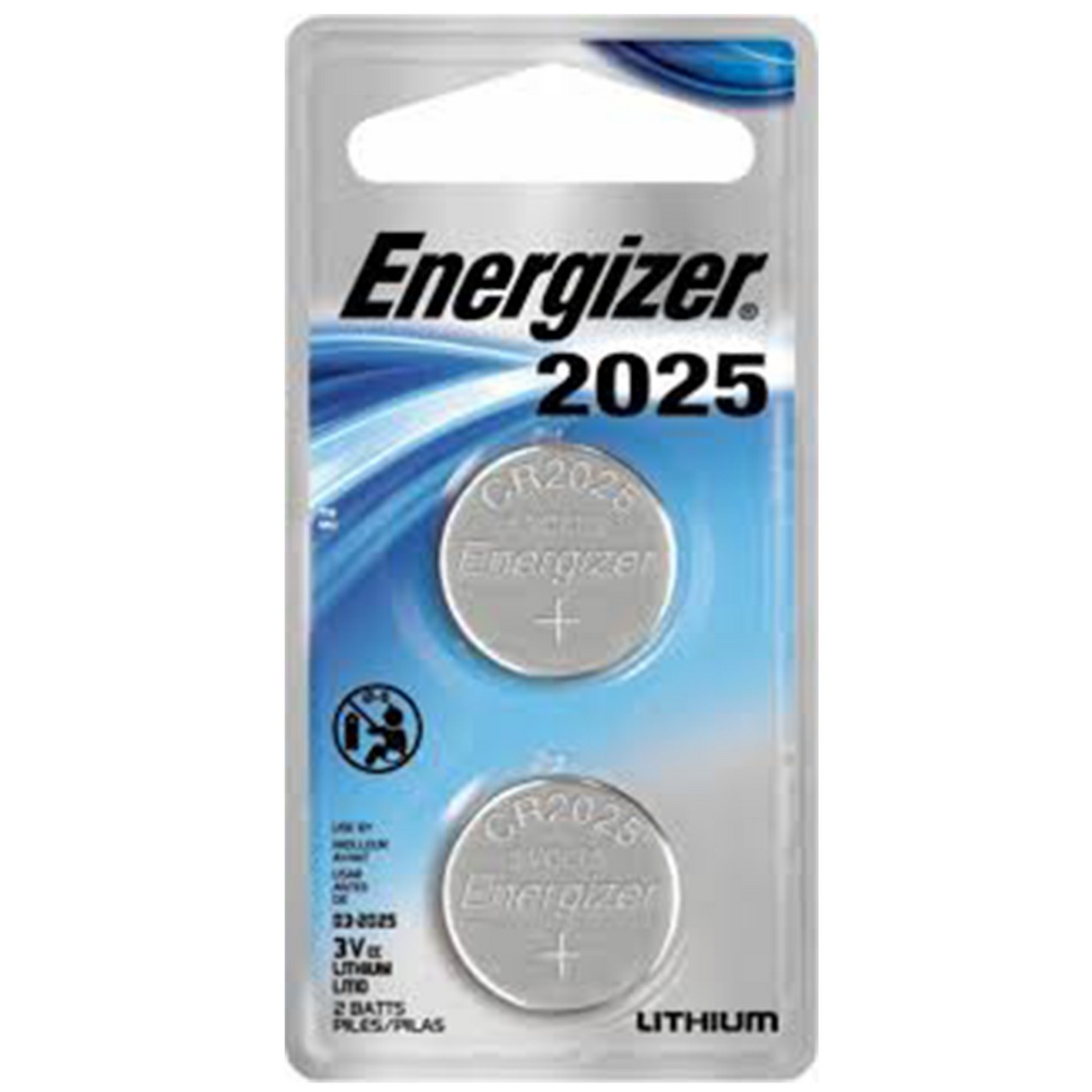2 Energizer Cr2025 Litio Batterie Blister 3V A Moneta Dl2025 - Foto 3