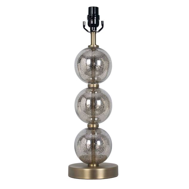 Open Base Lamp Large Stacked Glass Ball Table Lamp Base Brass - Threshold - Open Box ...