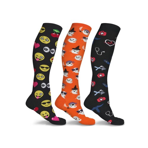 DCF Halloween Compression Socks (3-Pair or 6-Pair)