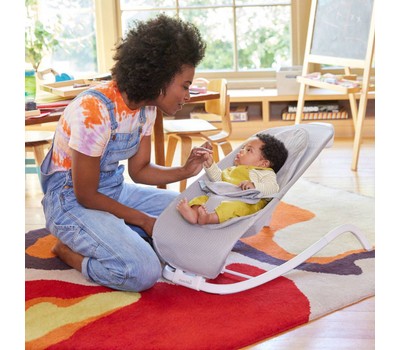 Munchkin Electric Digital Touch Display Soothing Sounds Bouncer Rocker ...