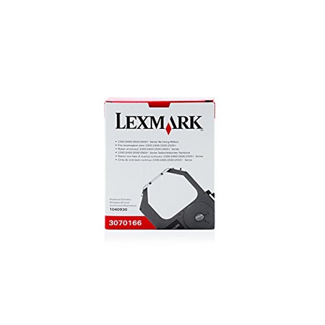 Lexmark 3070166 Re-Inking Printer Ribbon for Lexmark 2300, 2400, 2500 ...
