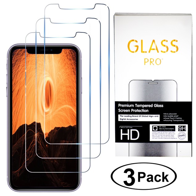 3-Pack Glass Pro Scratch and Shatter Proof Screen Protectors for ...