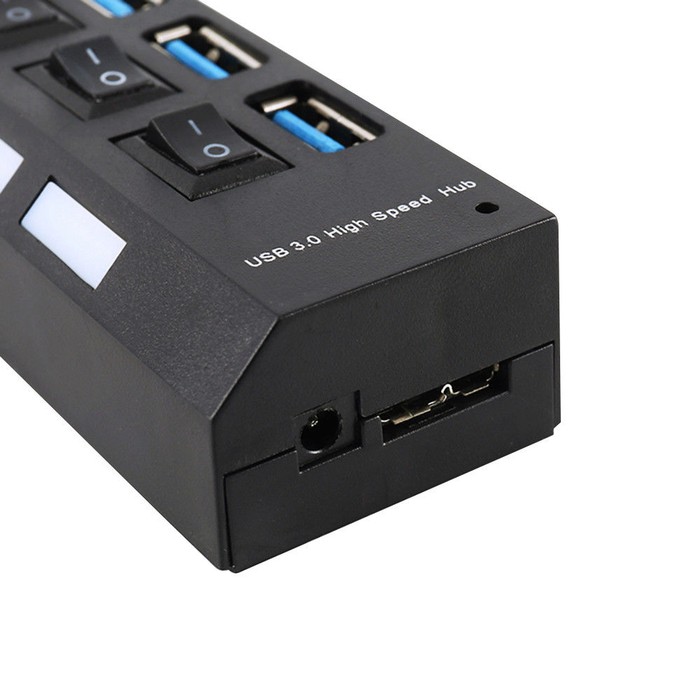 4 Ports Powered USB 3.0 HUB External AC Power Adapter - Tanga
