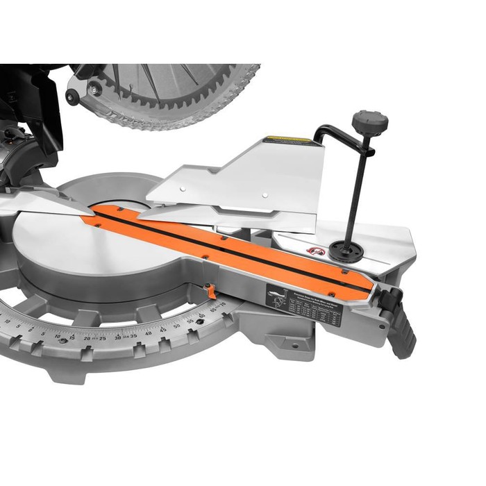 RIDGID R4222 15 Amp Corded 12 in. Dual Bevel Sliding Miter Saw Tanga