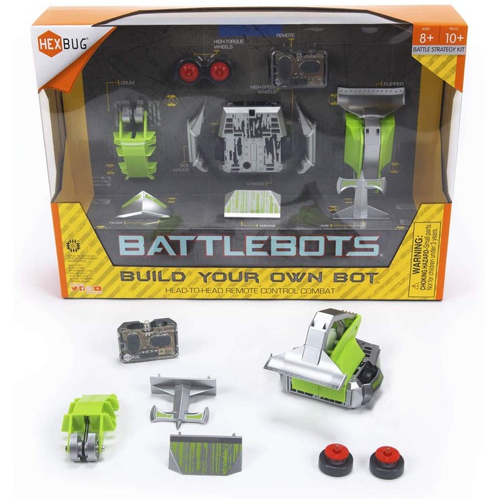 Hexbug Battlebots Build Your Own Bot, Remote Control Customizable ...