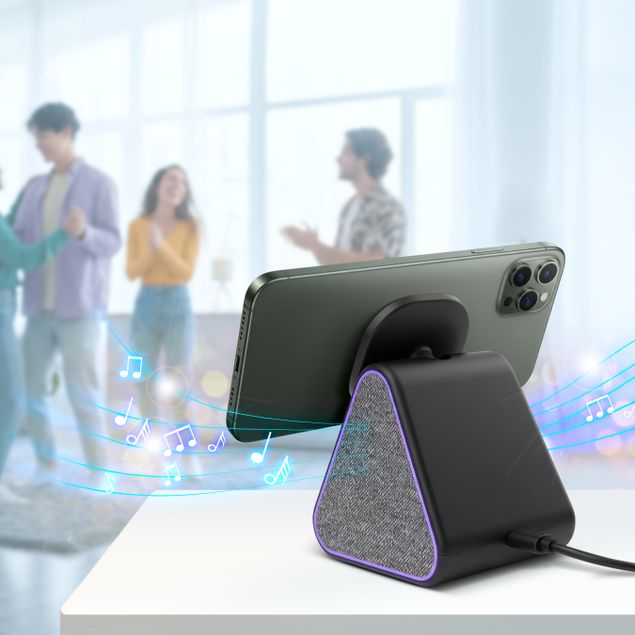 FlowCharge Wireless Speaker & Wireless Charger - Tanga