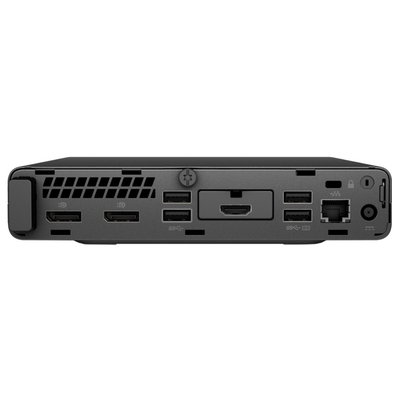 HP EliteDesk 705-G4 Mini 8GB 256GB SSD AMD Ryzen 3 2200GE, Black - Tanga