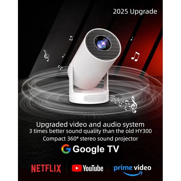 Projector Tan Pro Mini Portable Smart Projector - Tanga