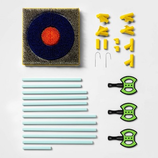 Axe Throw Toss Game Set Sun Squad Open Box Tanga