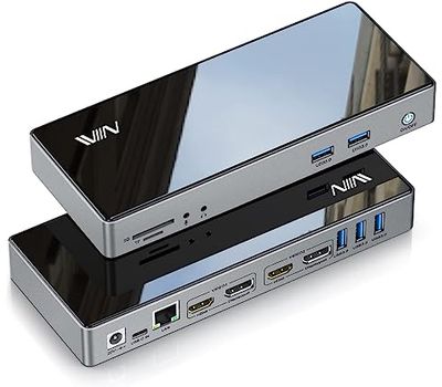 USB 3.0 Docking Station - Universal Dual Monitor 4K HDMI