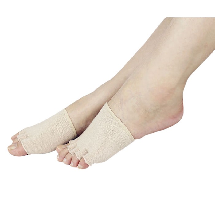 1 Pair Compression Toe Separating Socks Heel Pain Relief - Tanga