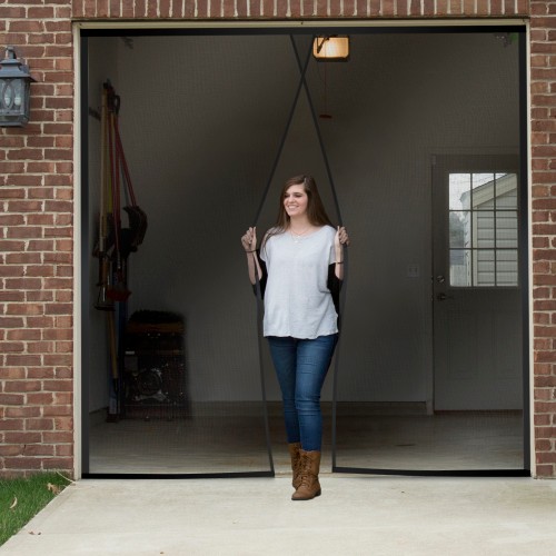 one car garage screen curtain