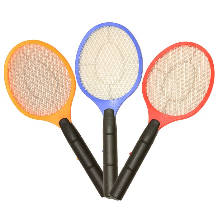 Electronic Hand Held Bug Zapper Rackets - Assorted Colors - Tanga
