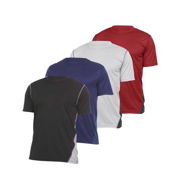 4-Pack Men’s Dri Fit Moisture Wicking Tees(S-3X)