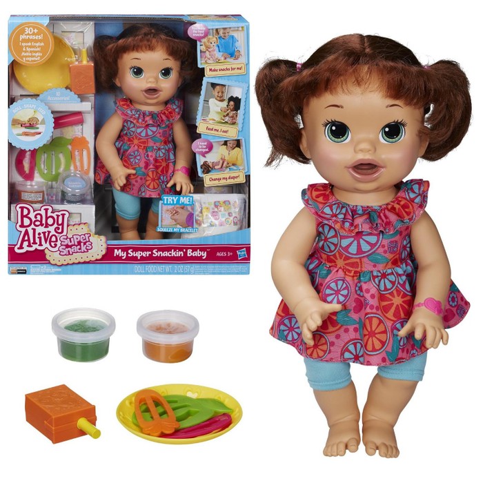 Baby alive Super Snacks - Poupée Interactive Miam Miam les bonnes Pates - Parfait Etat - Jeux & Jouets Baby alive Super Snacks - Poupée Interactive Miam Miam les bonnes Pates - Parfait Etat - Jeux & Jouets