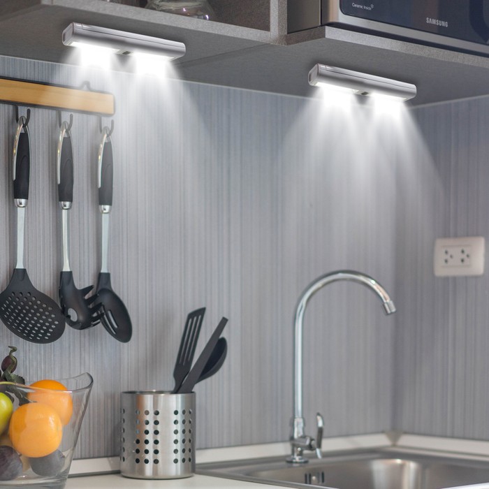 2-Pack Bright Basics Wireless LED Light Bars w/ Remote Control - Tanga