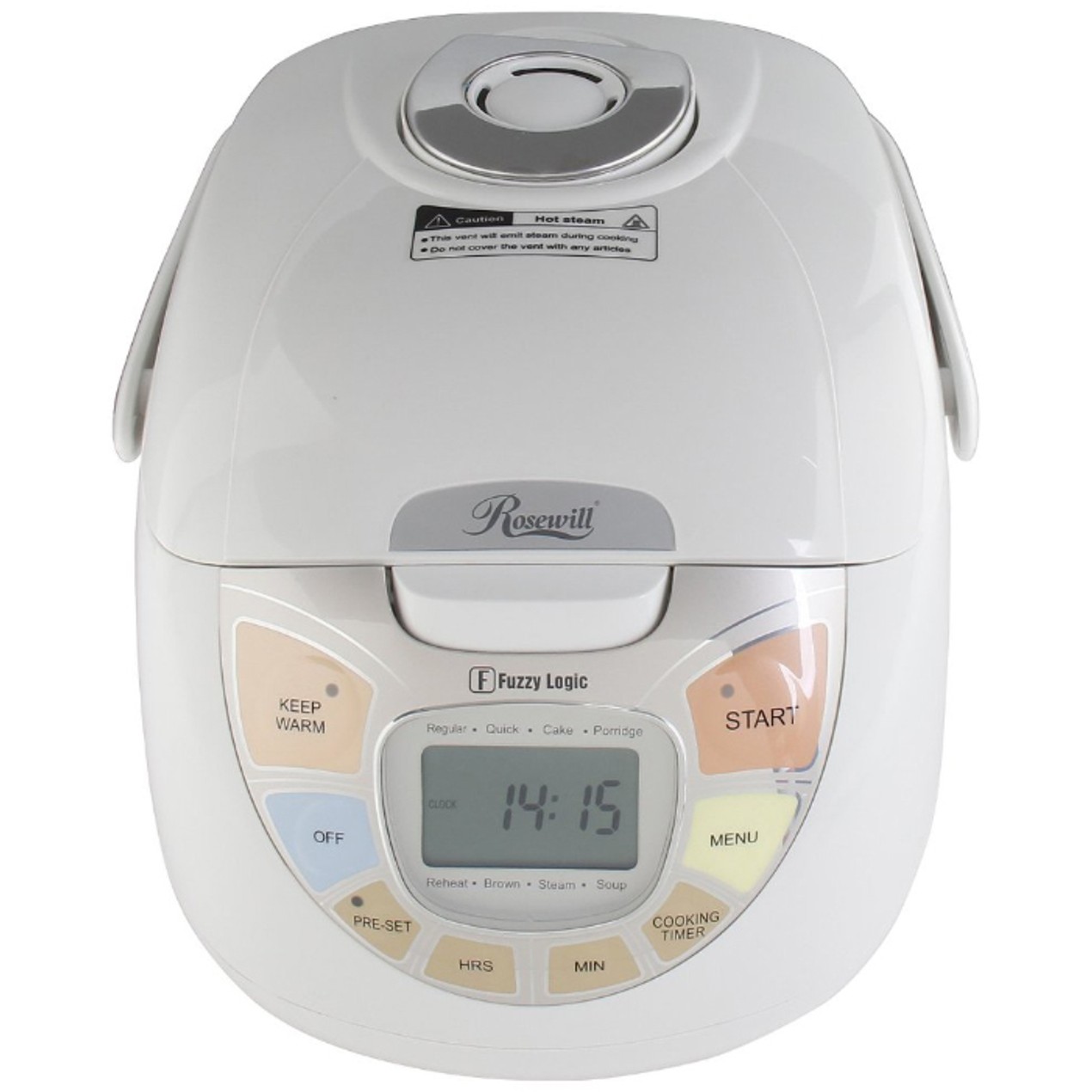 Rosewill 5.5 Cup Uncooked Fuzzy Logic Rice Cooker - Tanga