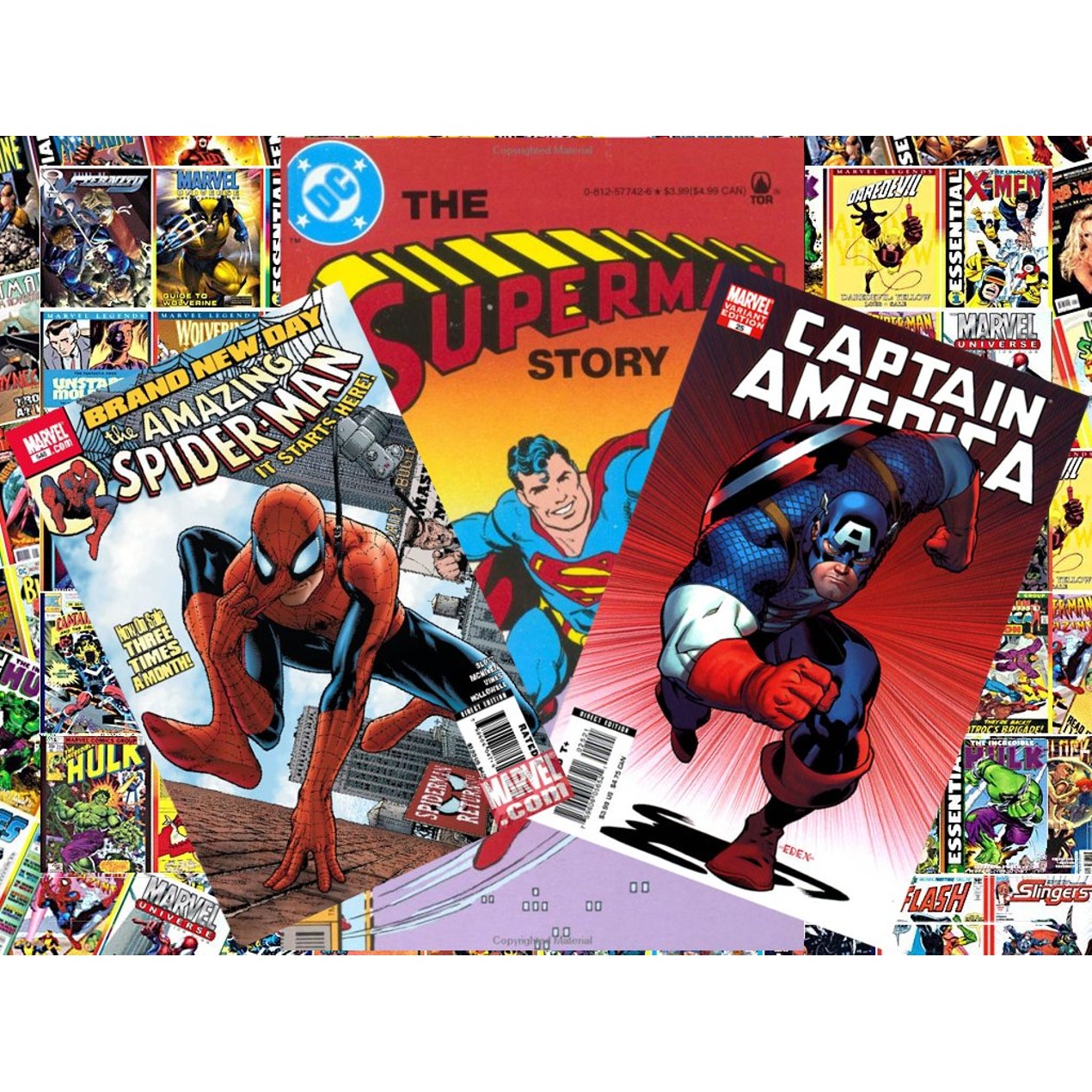 60Piece Classic Comic Book Bundle Tanga