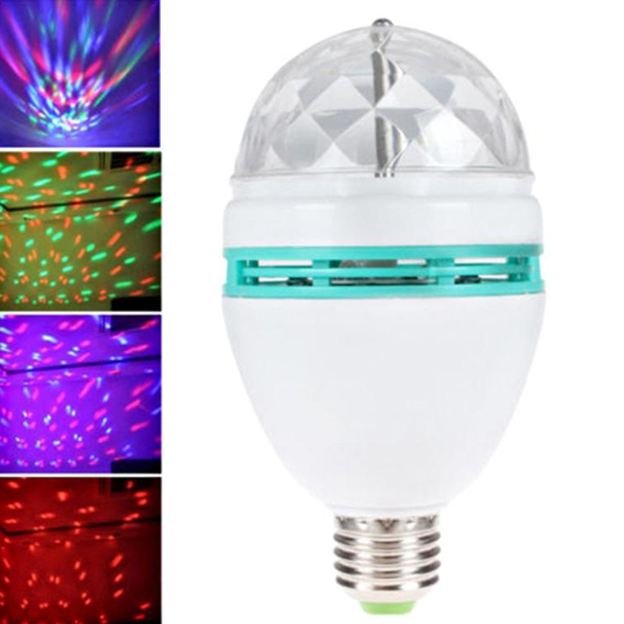 Vaas 3W Color LED Rotating Stage Light Bulb - Tanga