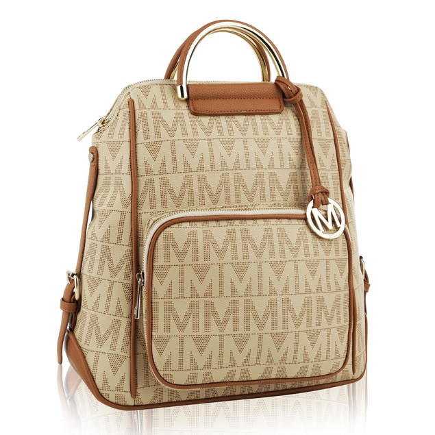 MKF Collection Cora Milan M Signature Trendy Backpack by Mia K. - BelleChic