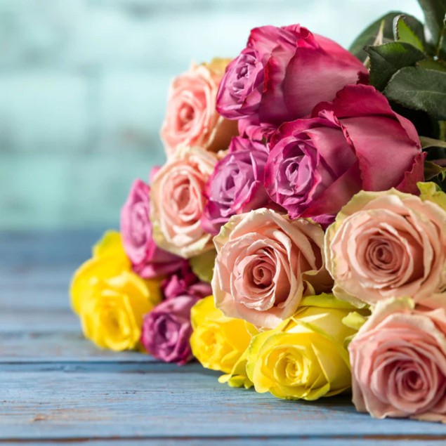 Frsh Roses Rose Farmers 2 Dozen Long Stem Luxury Farm Fresh Roses Voucher ( 24 ...