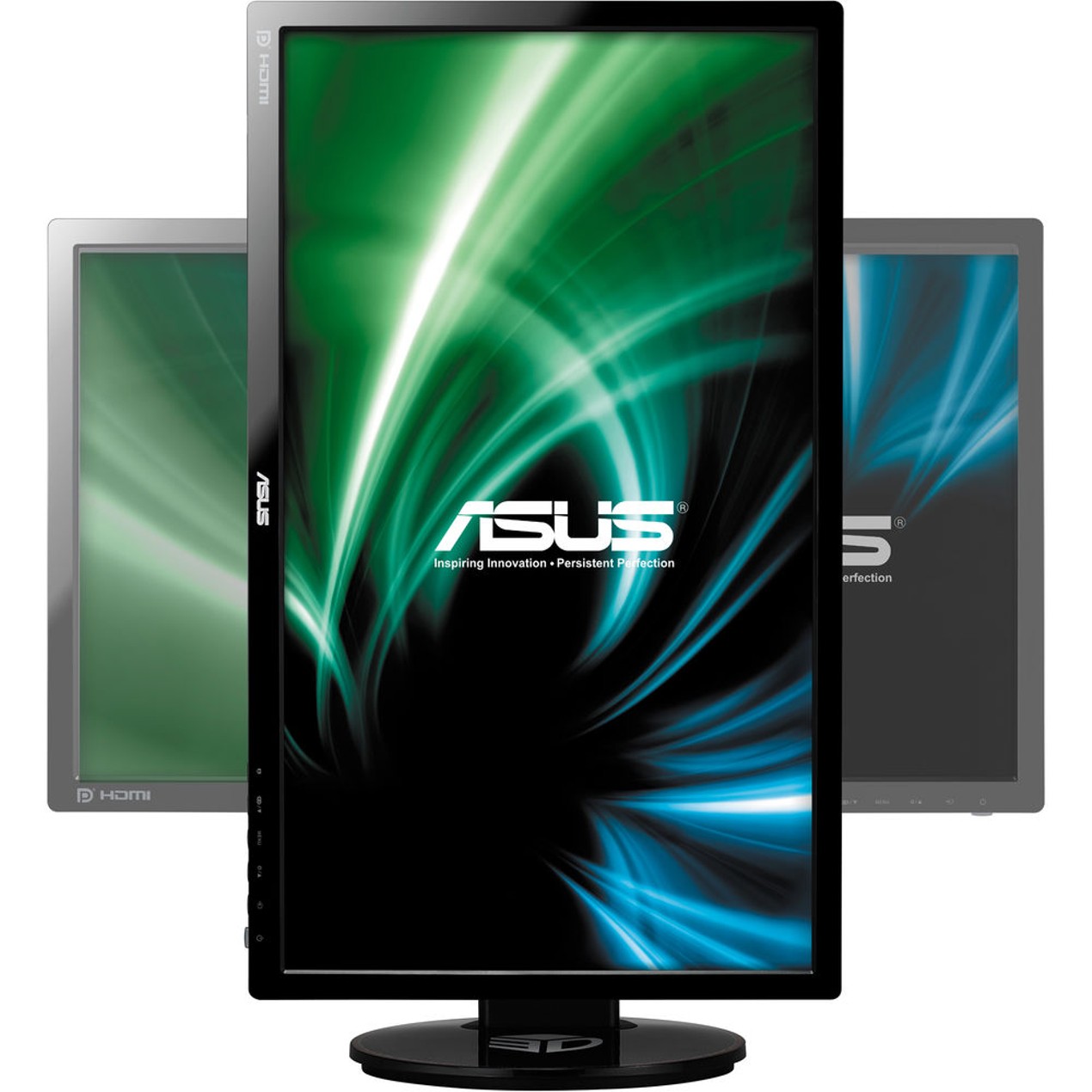 Asus Vg248qe 24 Led Monitor 144hz 1ms Displayport Hdmi Dvi Dual Link Port Tanga
