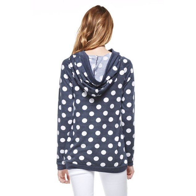 Polka dot hoodie Clearance