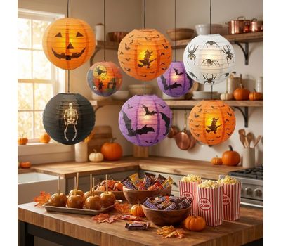 Halloween Paper Lanterns