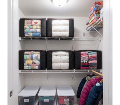6 Pack 90L Large Storage Bags