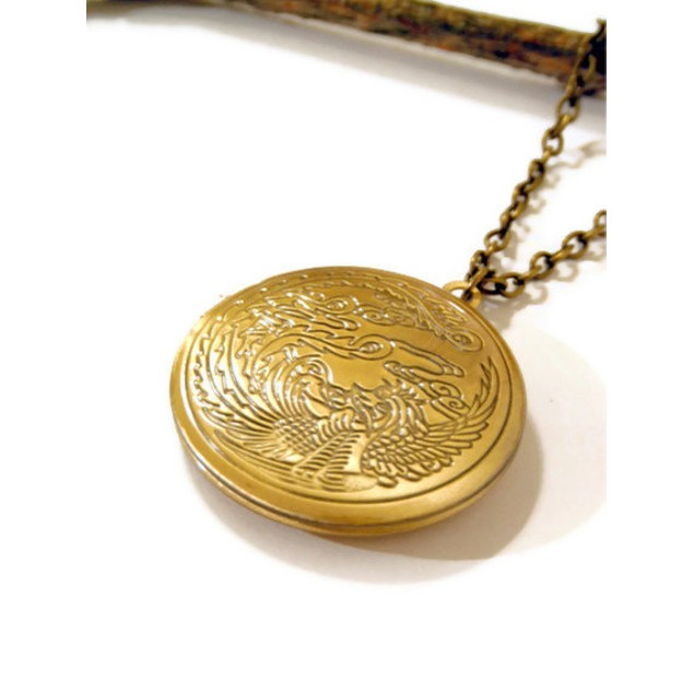 Phoenix Locket Phoenix Locket Necklace - BelleChic