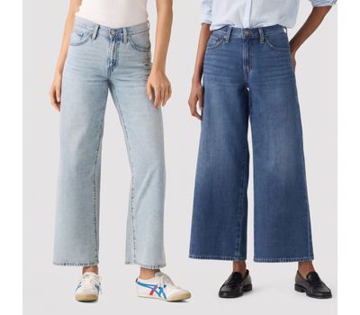 Levi's Women's Middy Wide Leg Ankle Jeans