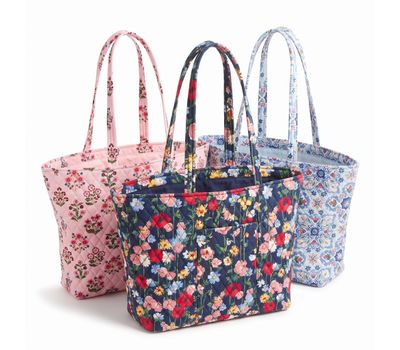 Vera Bradley Poppy Meadow East West Tote Bag