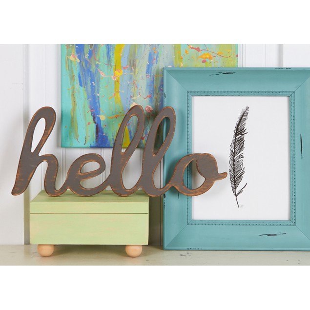 Unfinished DIY Wood Cursive