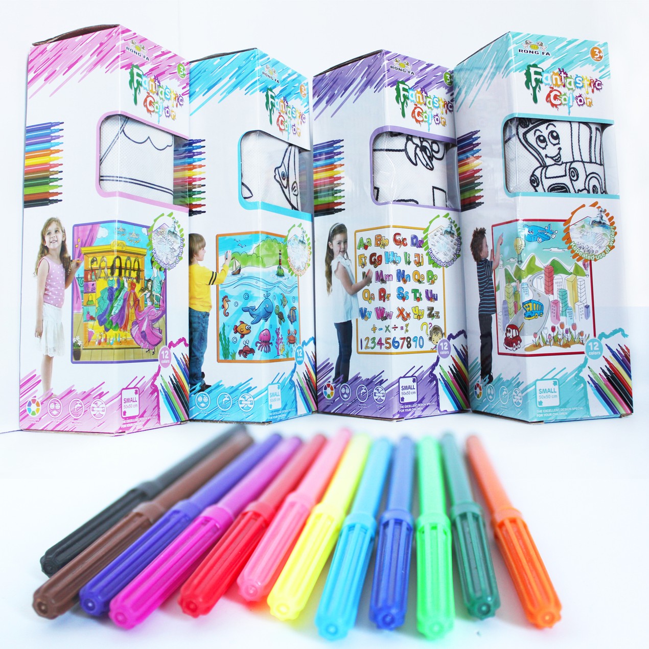 Fantastic Color Washable Coloring Mat - Tanga