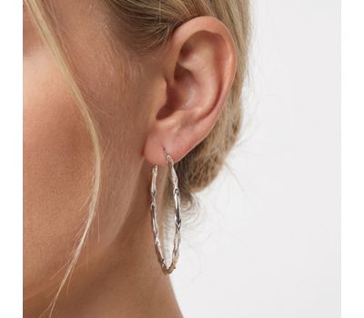Kendra Scott K Over Brass Carrie Hoop Earrings