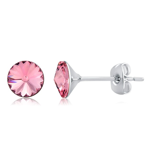 Swarovski white gold earrings Clearance