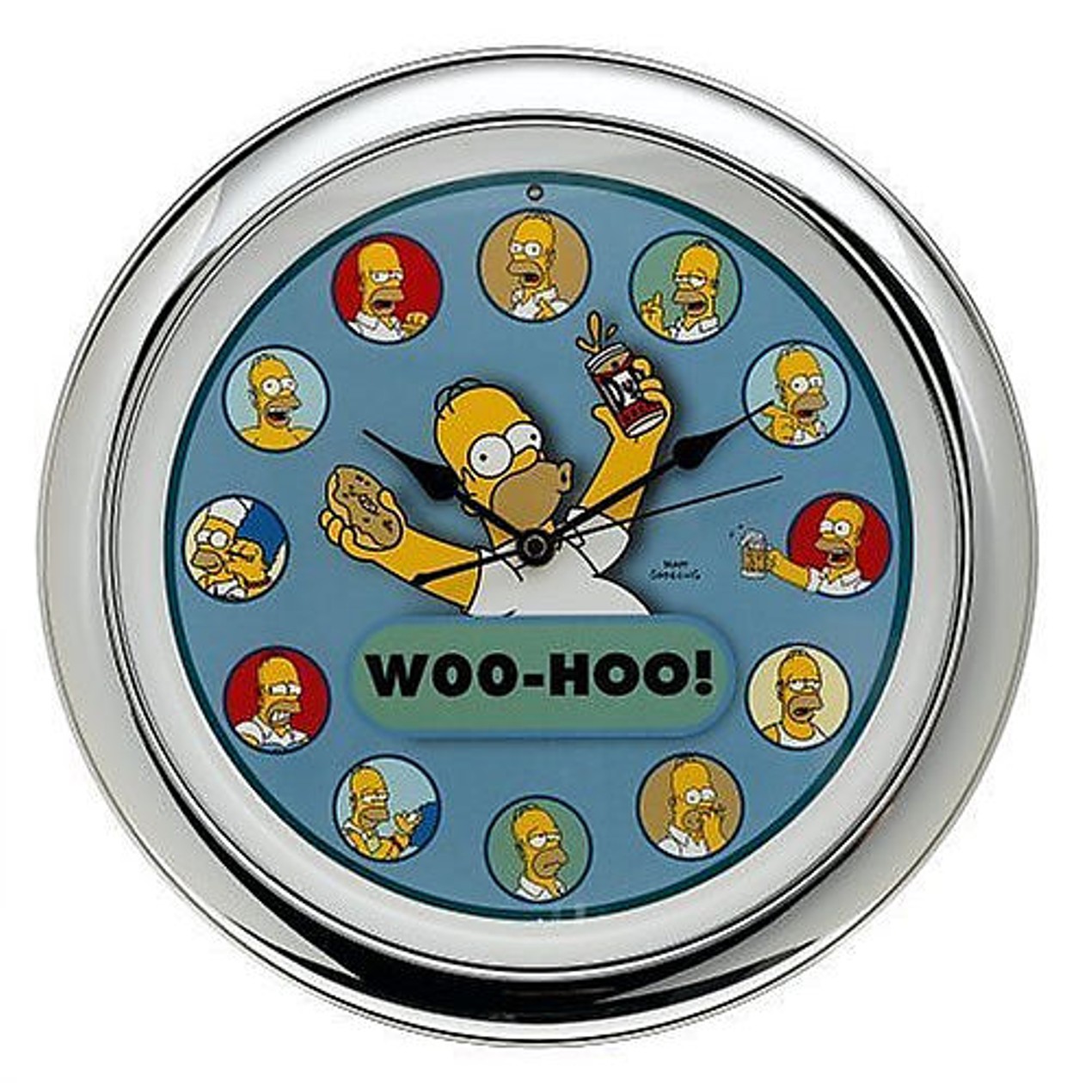 Simpsons Talking Wall Clock Tanga Simpsons Talking Wall Clock Tanga