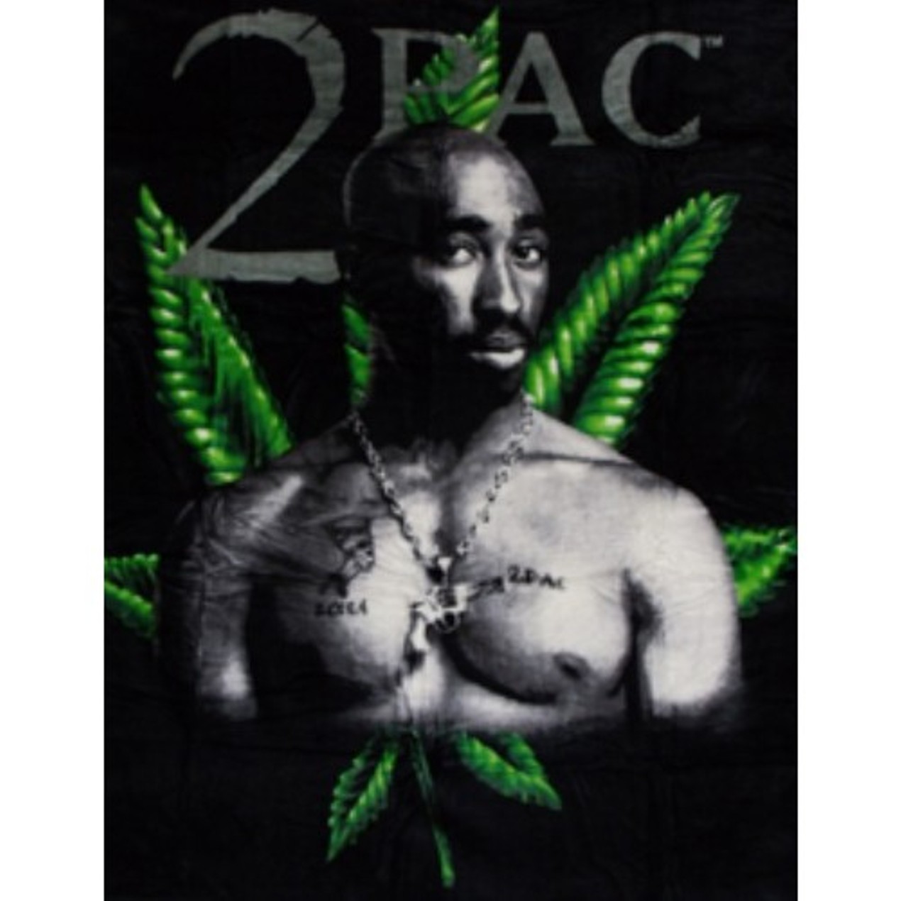 Tupac 79 X 96 Super Plush Faux Mink Blanket Tanga Tupac 79 X 96 Super Plush Faux Mink Blanket Tanga