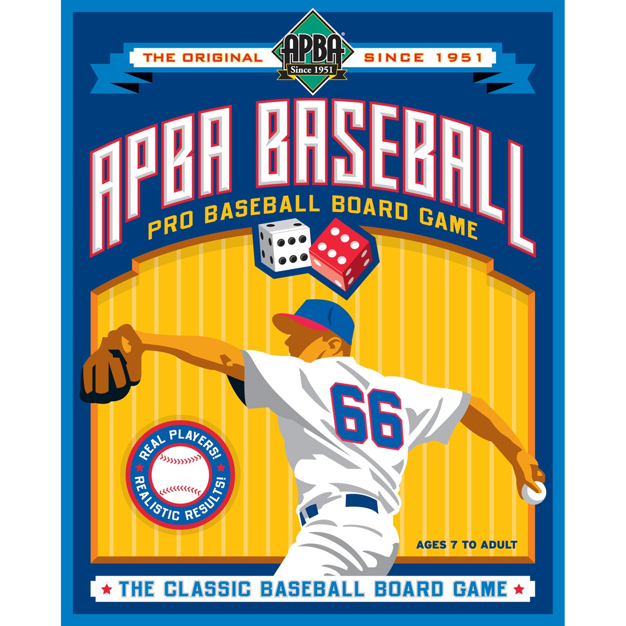 APBA Baseball Board Game Tanga