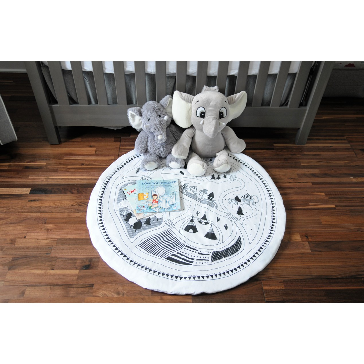 Kids Round Adventure Game Blanket BelleChic