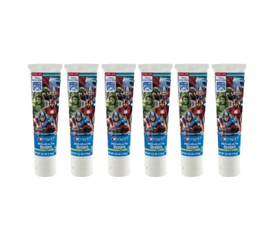 Crest Pro-Health Stages Marvel Avengers Toothpaste - Choose Pack Size ...