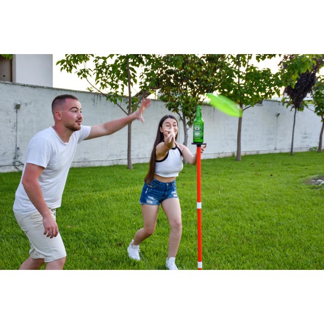 Backyard Game for Adults and Kids, Fun and Interactive Toss Frisbee