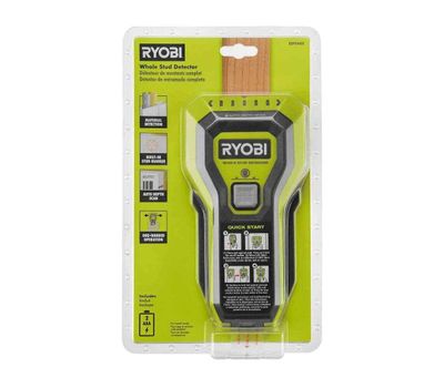 RYOBI Whole Stud Detector with Auto Depth Scan