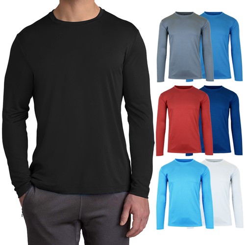 2-Pack Men's Performance Moisture Wicking Shirt