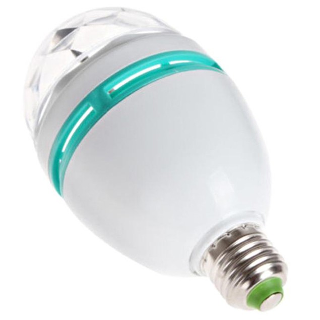 Vaas 3W Color LED Rotating Stage Light Bulb - Tanga